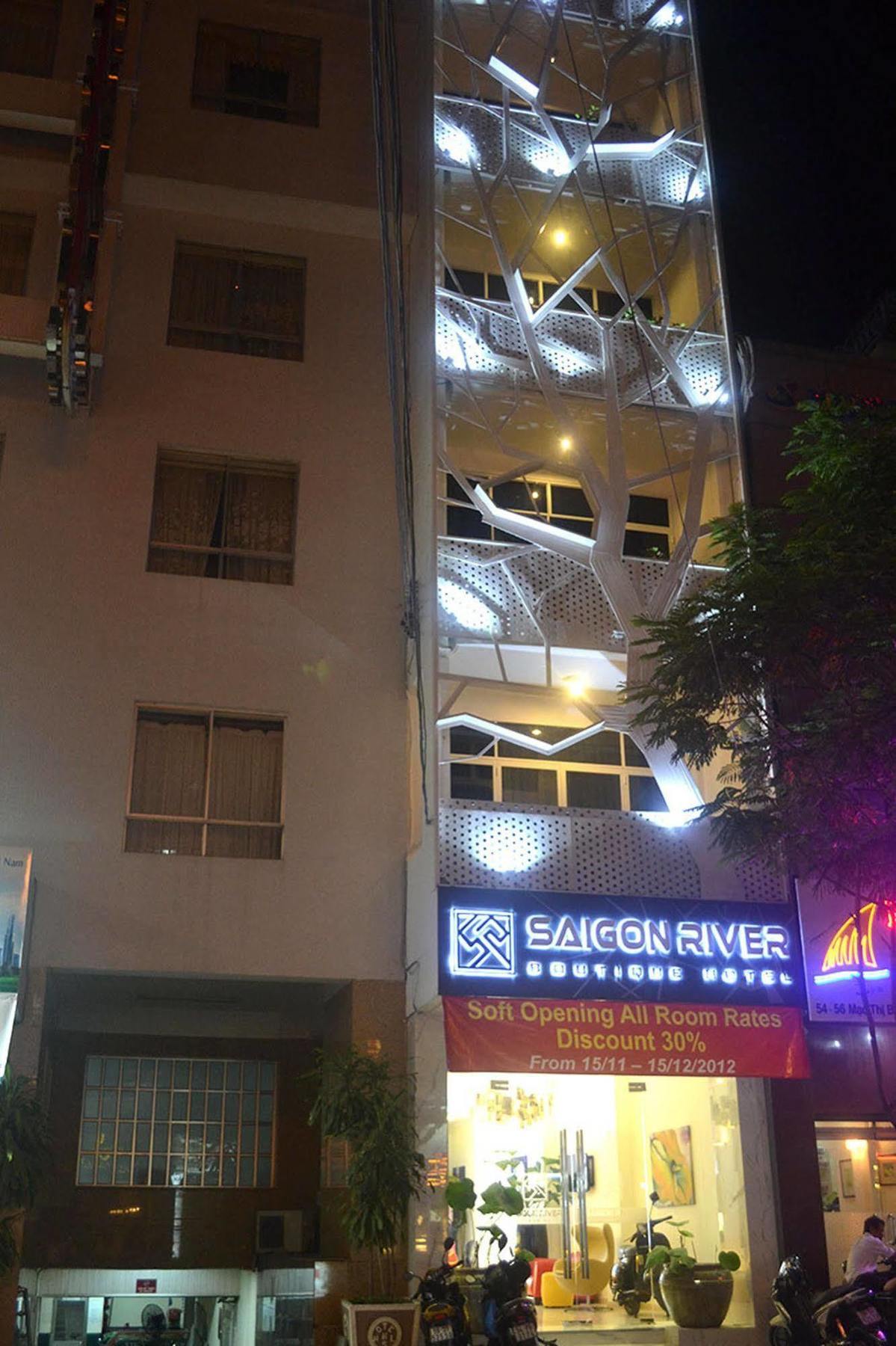 Saigon River Boutique Hotel Ho-Chi-Minh-Stadt Exterior foto